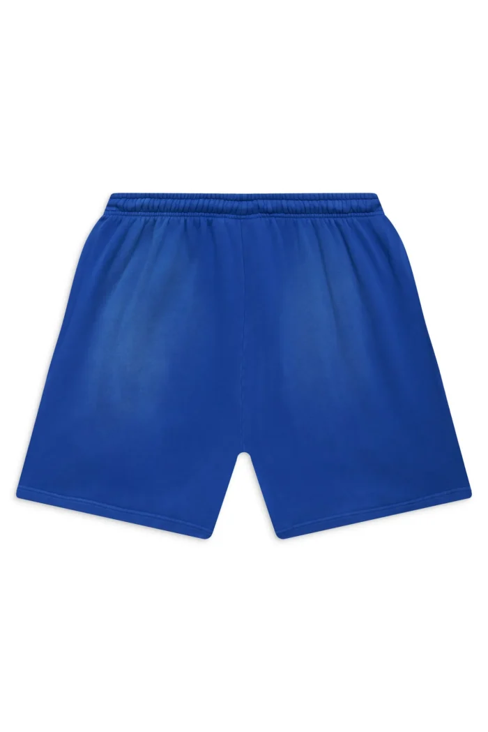 Flame Logo Shorts White