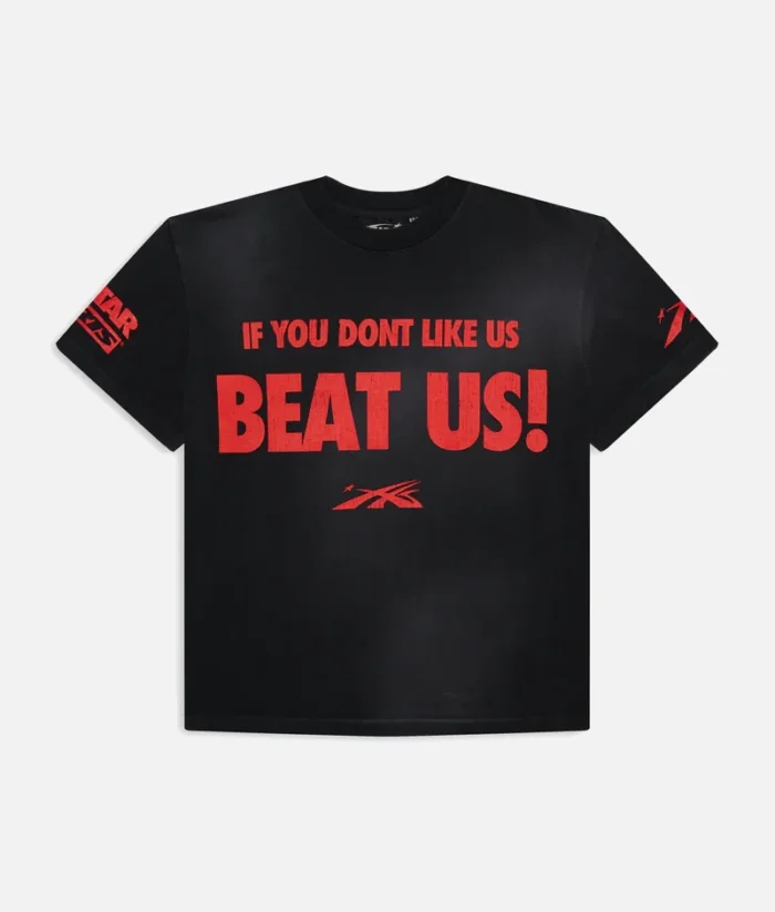 Hellstar Beat Us! Red Logo T-Shirt
