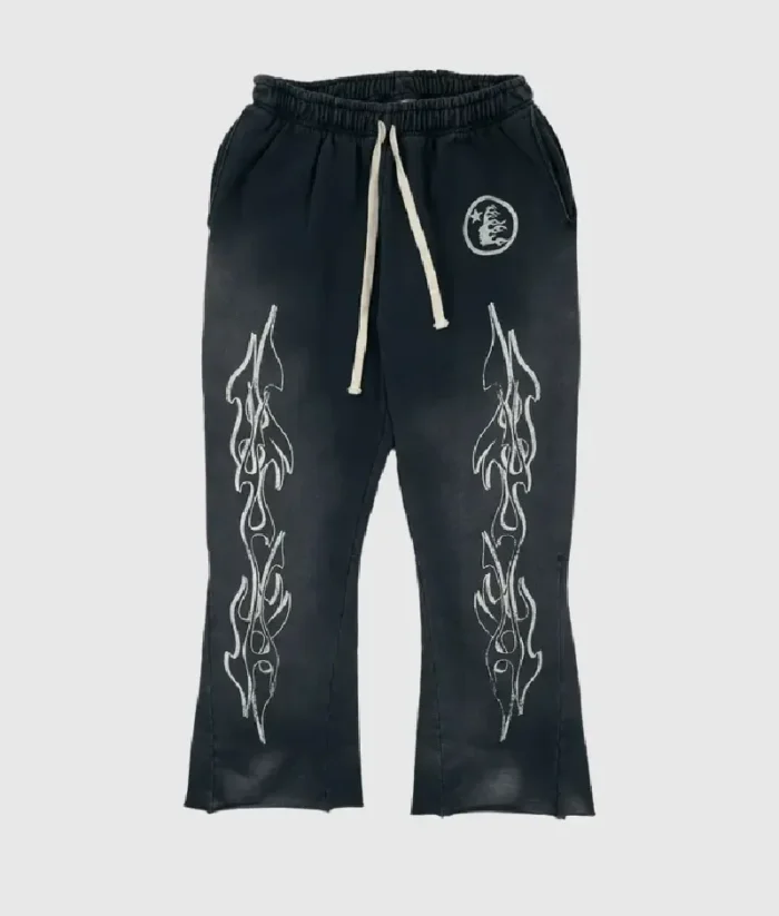 Hellstar Flame Flare Sweatpants