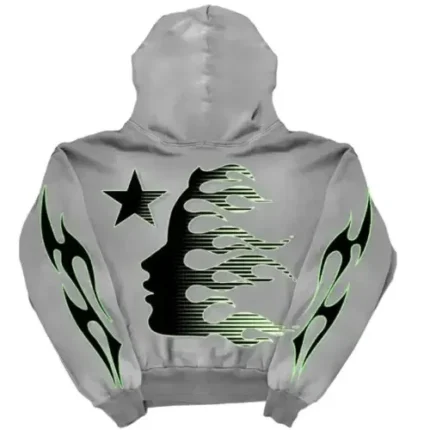 Hellstar Sport Back Side Face Logo Hoodie